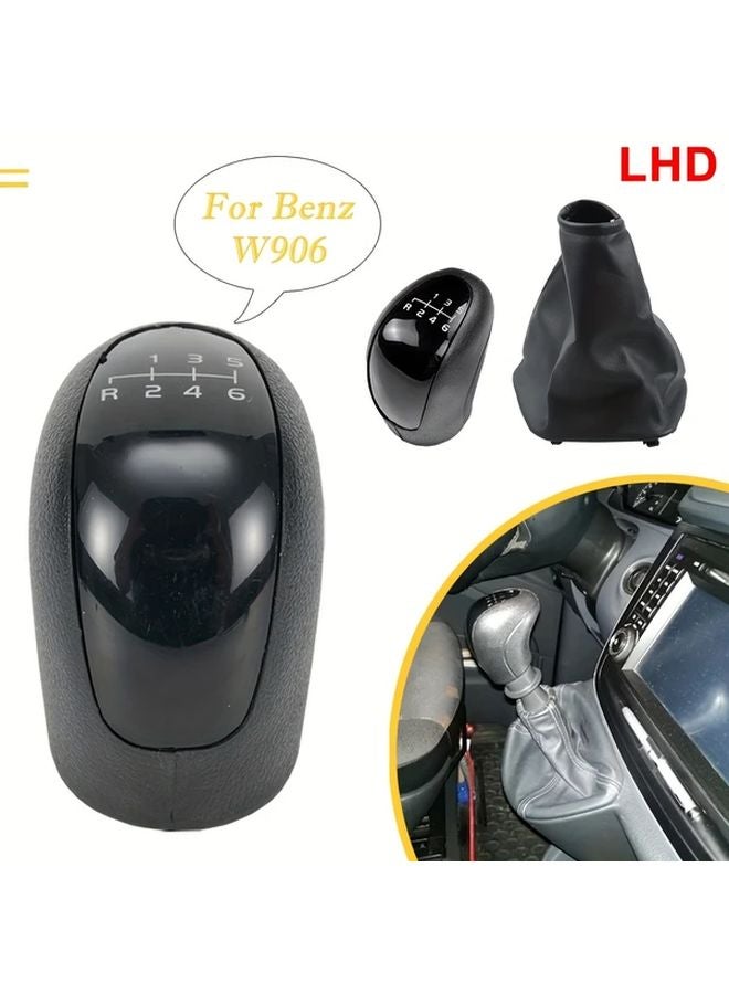 مقبض ناقل الحركة لسيارة مرسيدس بنز سبرينتر W906 2006-2018 مع غطاء الغبار للقيادة على اليسار - Image 4
